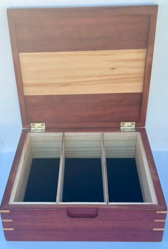 Mahogany & Jacaranda Splined Box