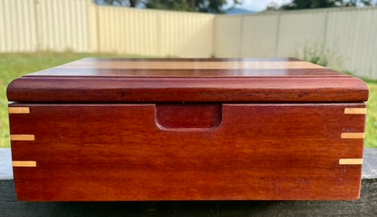 Mahogany & Jacaranda Splined Box