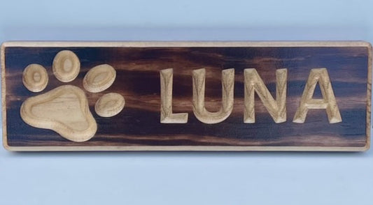 Luna Pet Sign