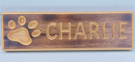 Charlie Pet Sign