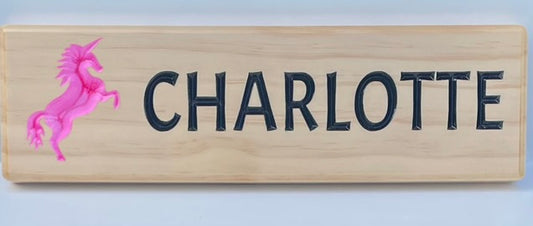 Charlotte Name Sign