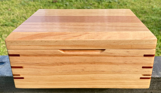 Splined Pine Keepsake Box