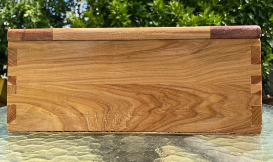 Large Cypress Pine Dovetail Box 323mm x 324mm x 136mm